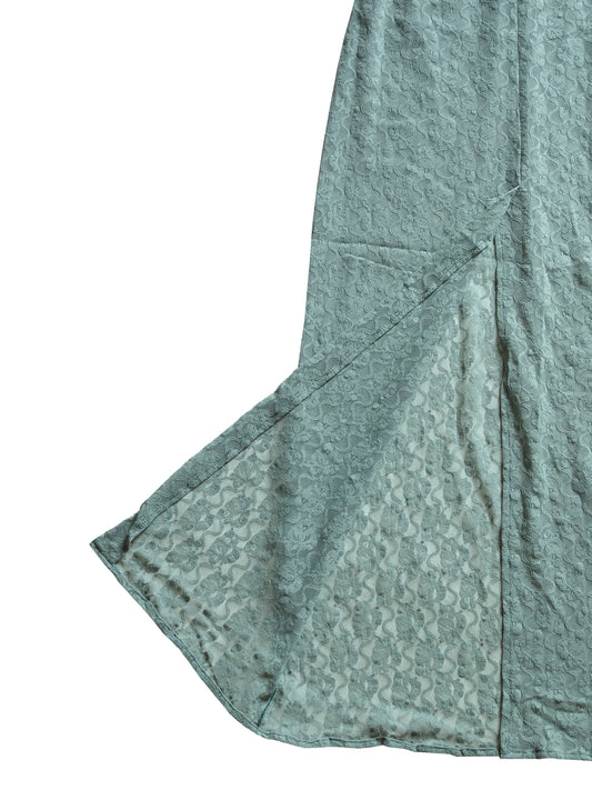 MEMPHIS SKIRT SAGE GREEN LACE