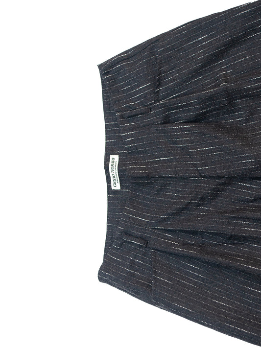 ZERMATT TROUSERS IN PINSTRIPED WOOL