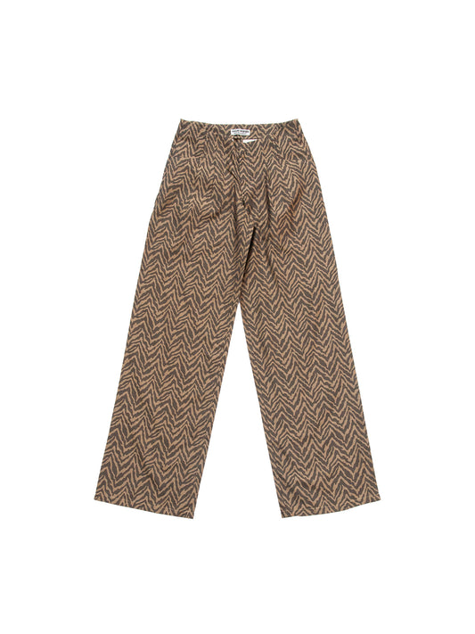 ZERMATT TROUSERS IN TIGER JACQUARD