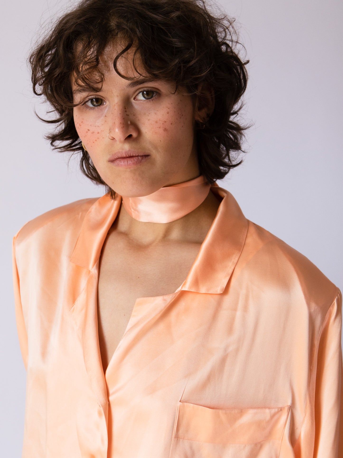 Giglio x Archetipo - Shirt in Cipria Silk