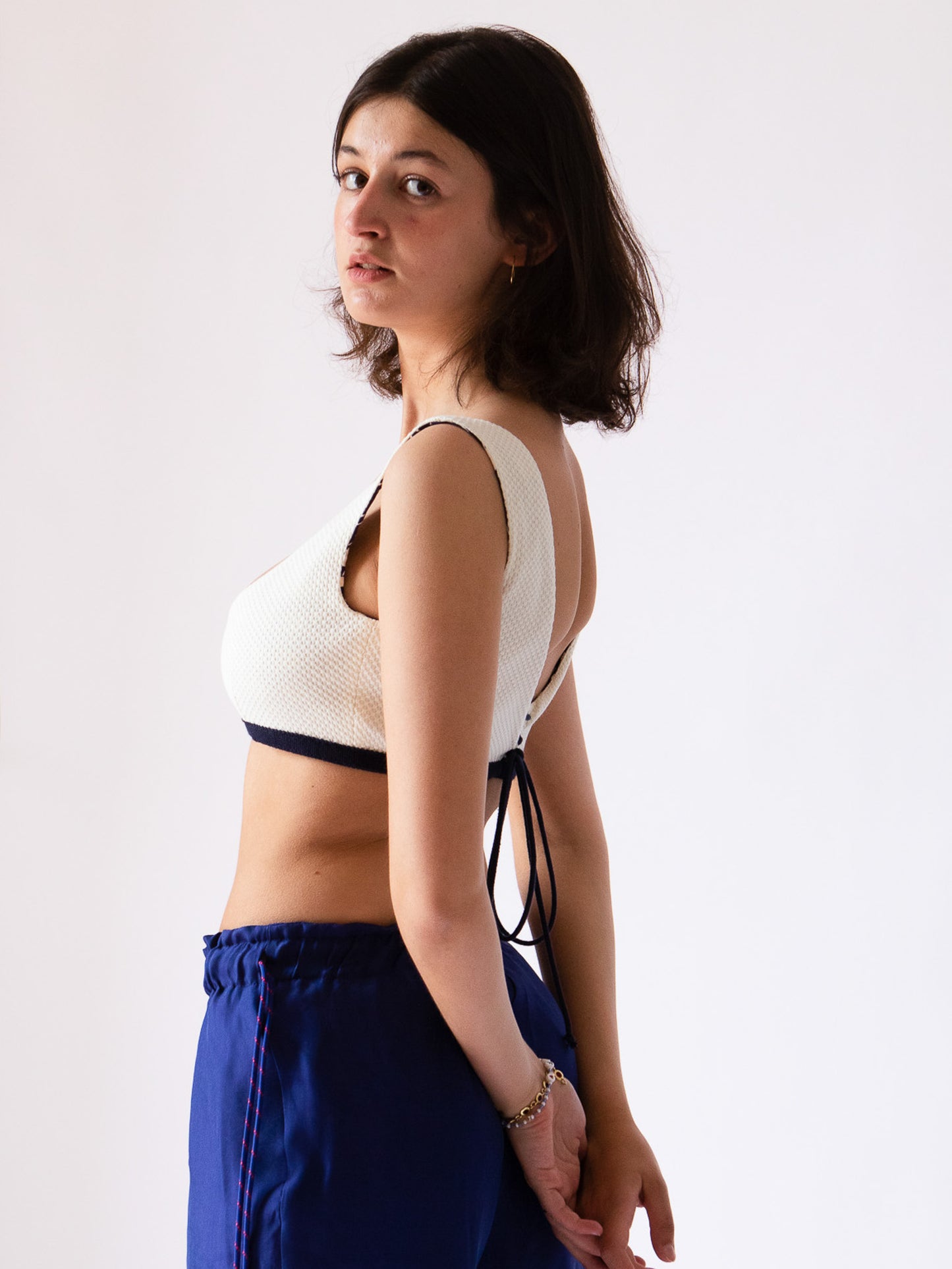 Giglio x Archetipo - Noha Bralette Blue Print