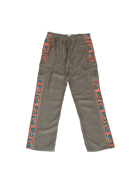MENSWEAR VOL.1 - GALAPAGOS CARGO PANTS GREEN DRAGON BAND