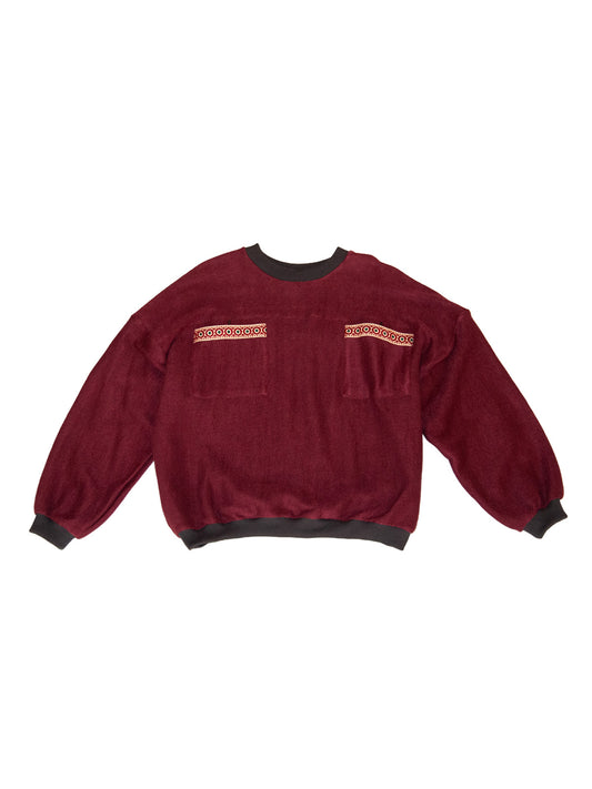 MENSWEAR VOL.1 - OKINAWA SWEATSHIRT BORDEAUX