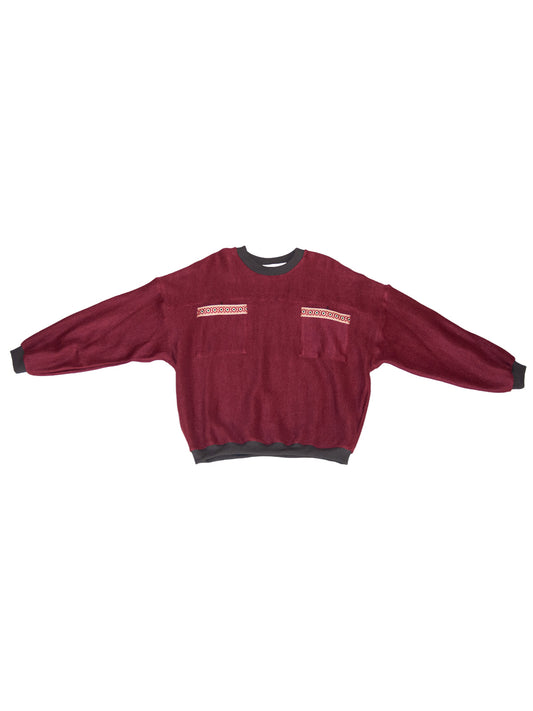 MENSWEAR VOL.1 - OKINAWA SWEATSHIRT BORDEAUX