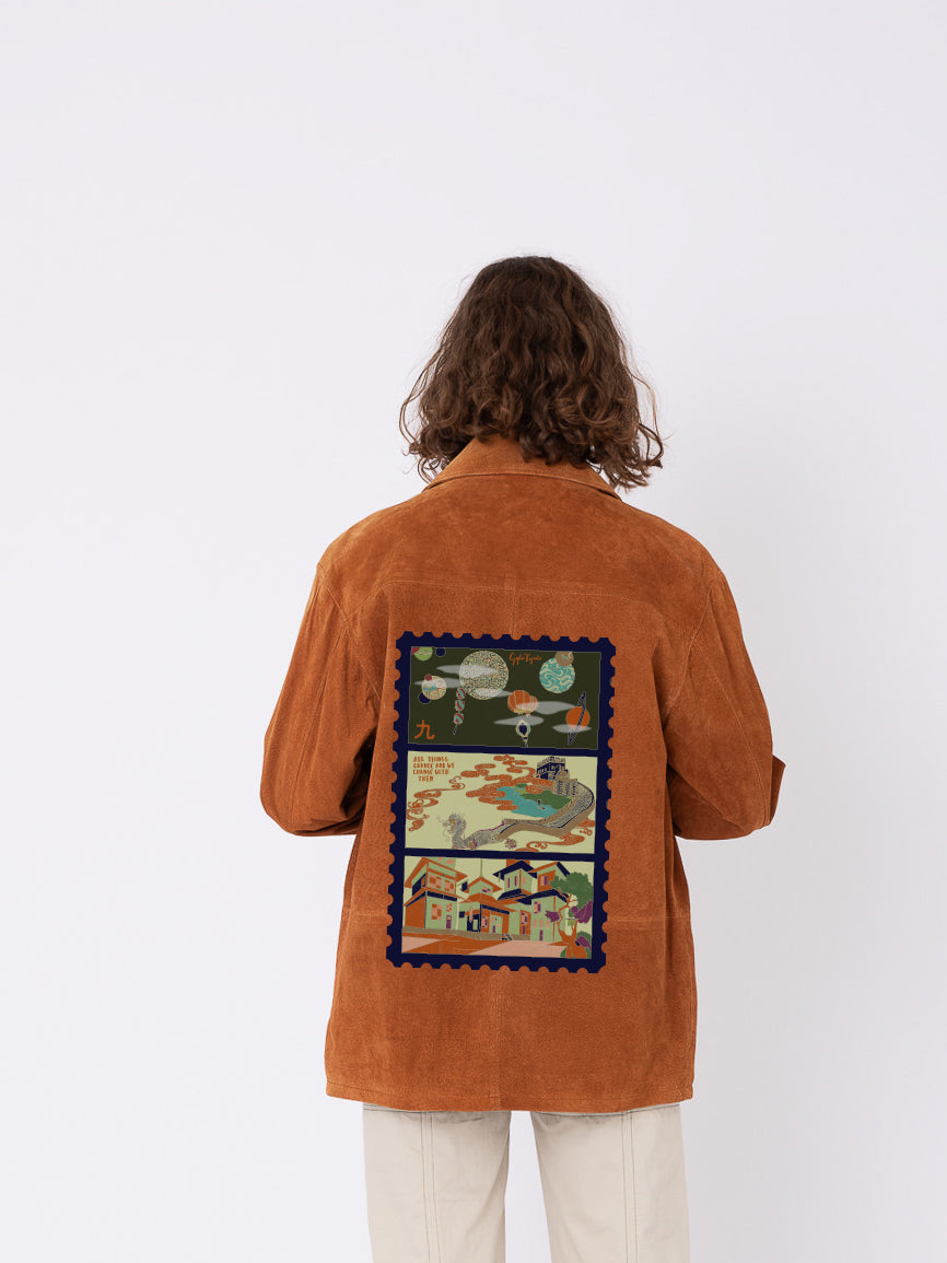 Vintage Suede Jacket w/ The Longevity Stamp