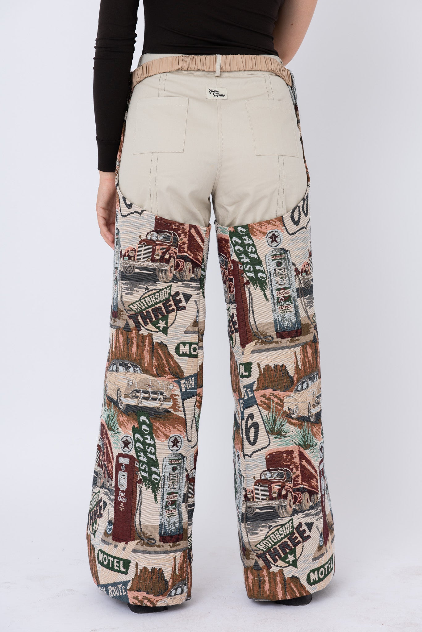 Lakota Chaps in Vintage Motors Canvas