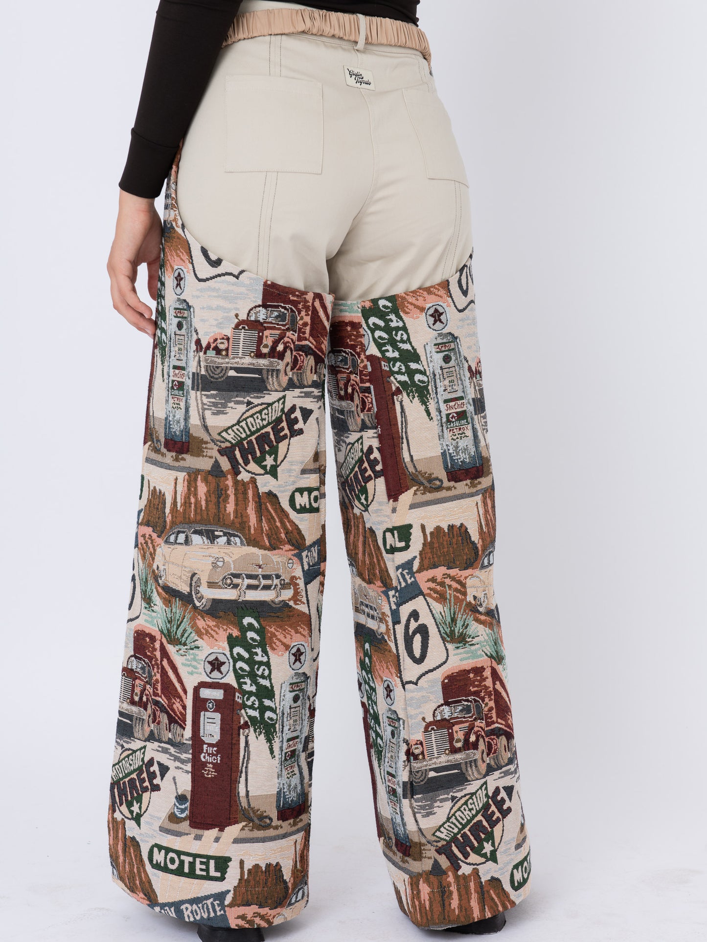 Lakota Chaps in Vintage Motors Canvas
