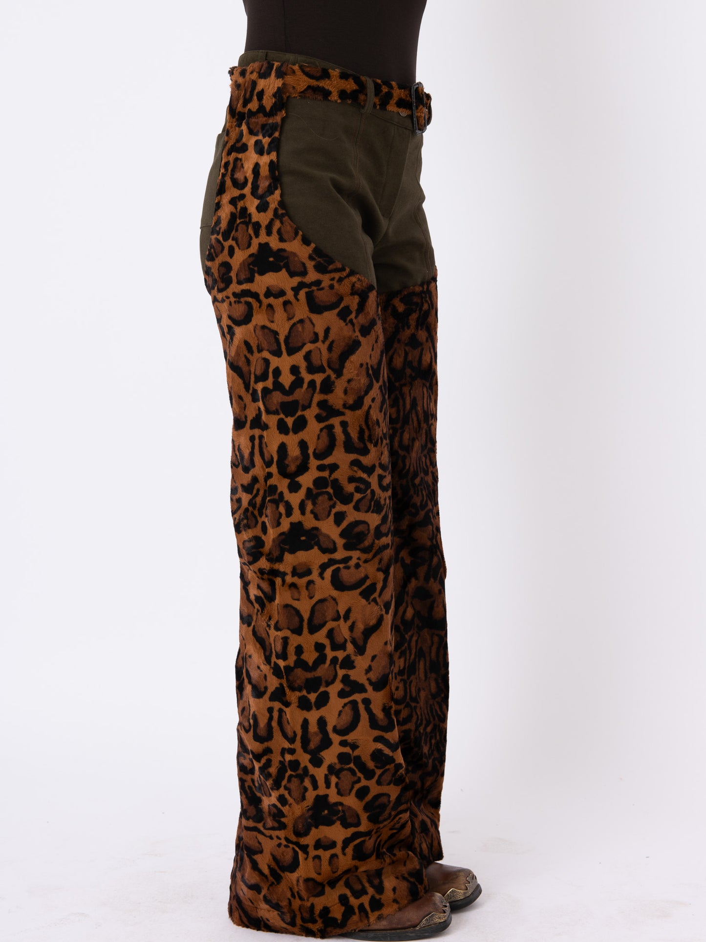 Lakota Chaps in Animalier Fake Fur