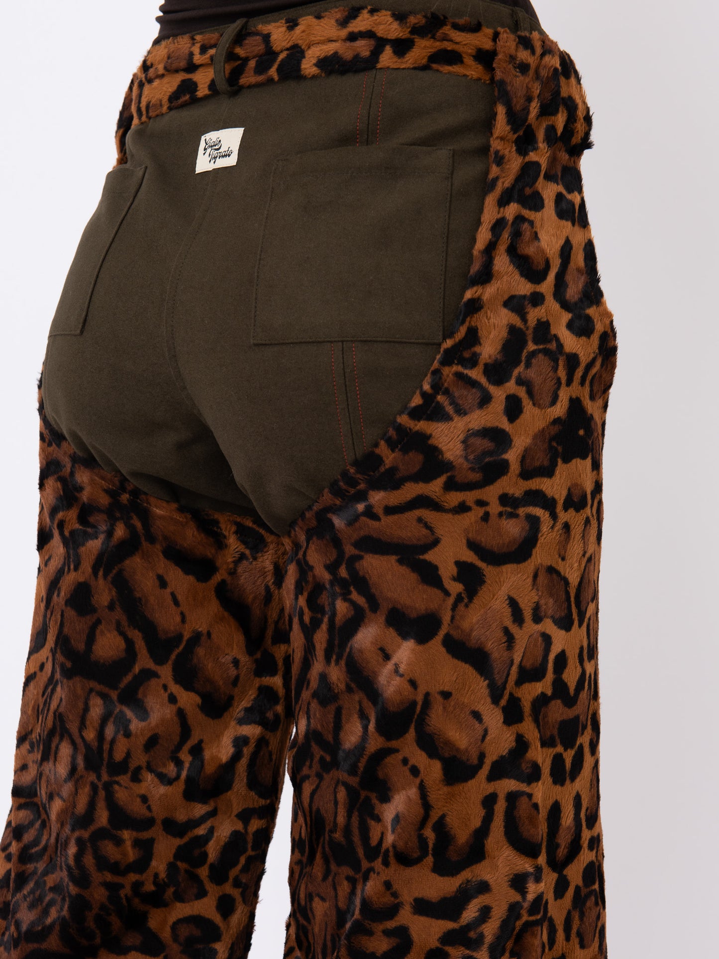 Lakota Chaps in Animalier Fake Fur