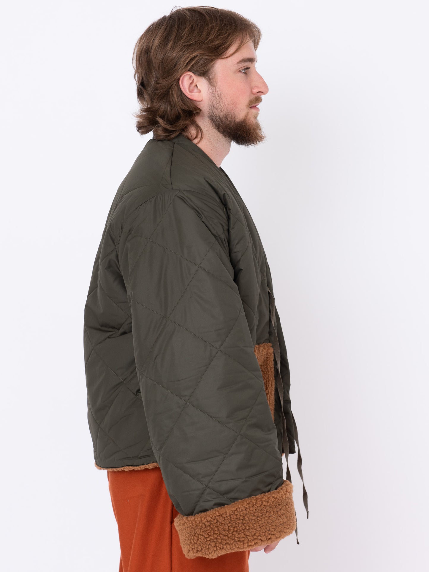 Bomber, side view, padded, double-face, unisex