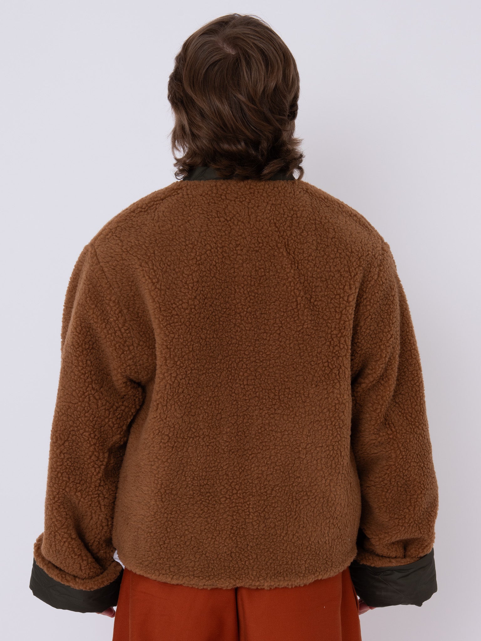 Bomber, back view, padded, double-face, unisex