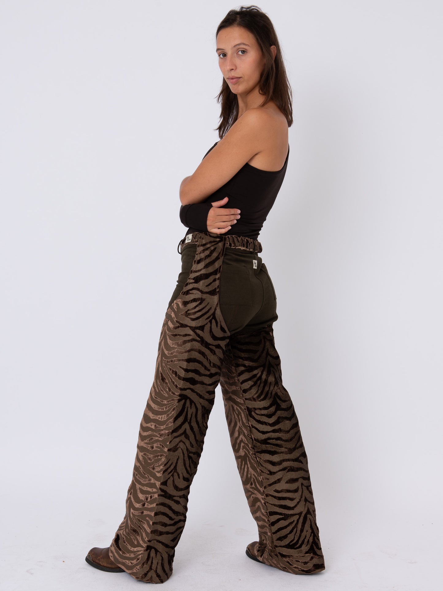 Lakota Chaps in Tiger Velvet