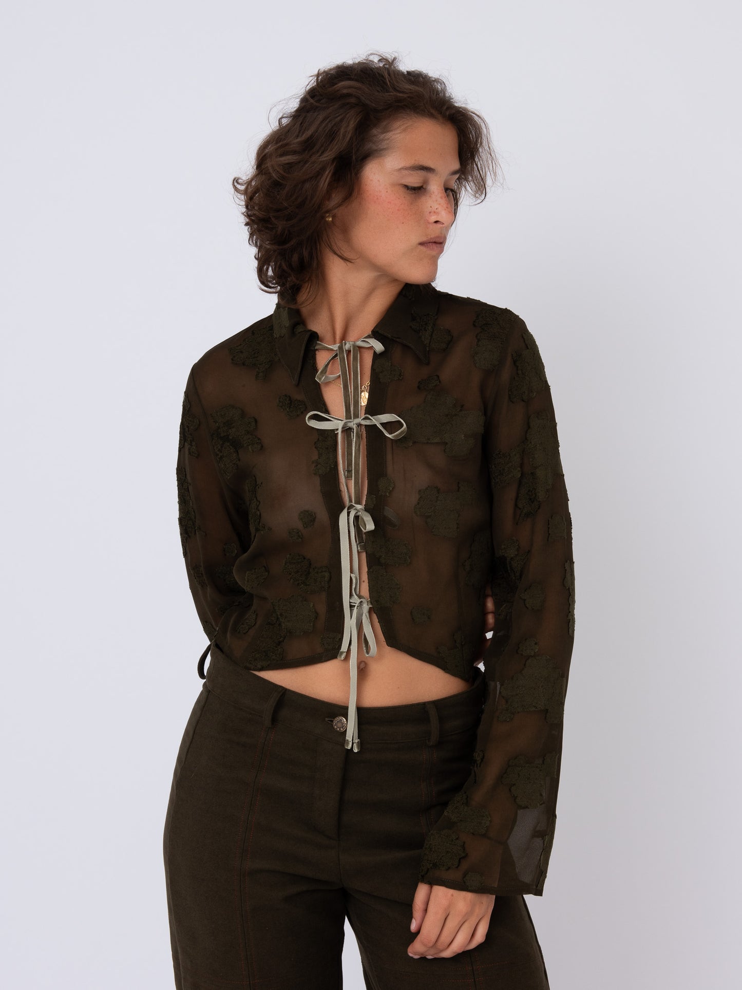 Nala Blouse in Devorée Viscose