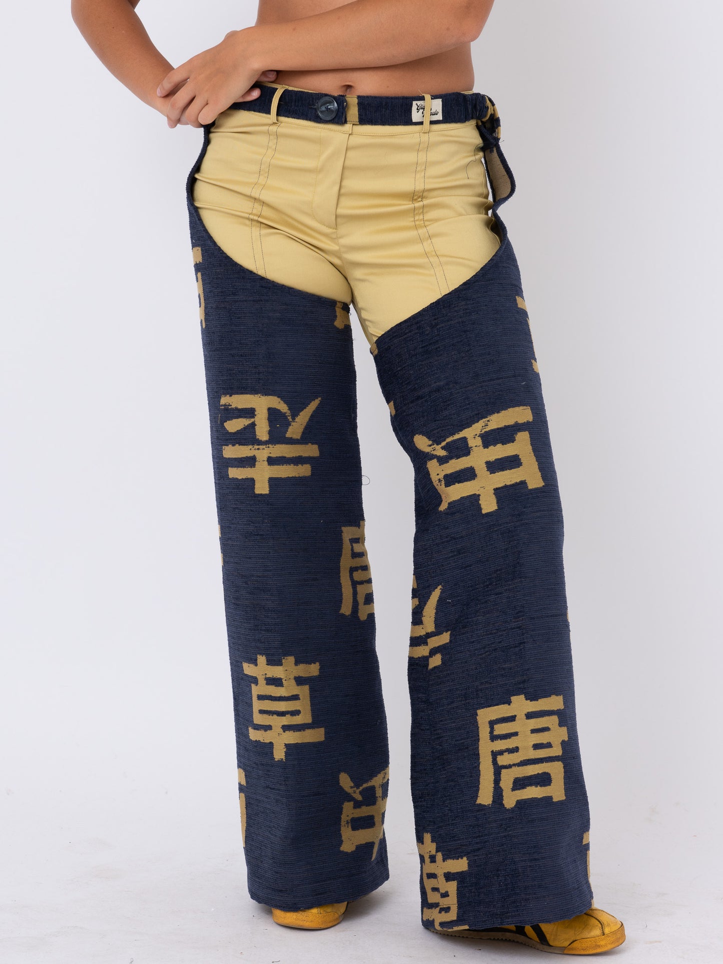 Lakota Chaps in Blue Jacquard