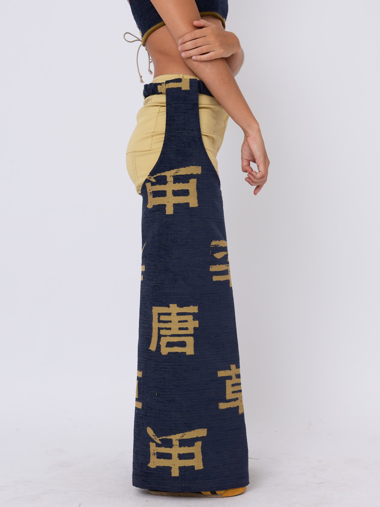 Lakota Chaps in Blue Jacquard