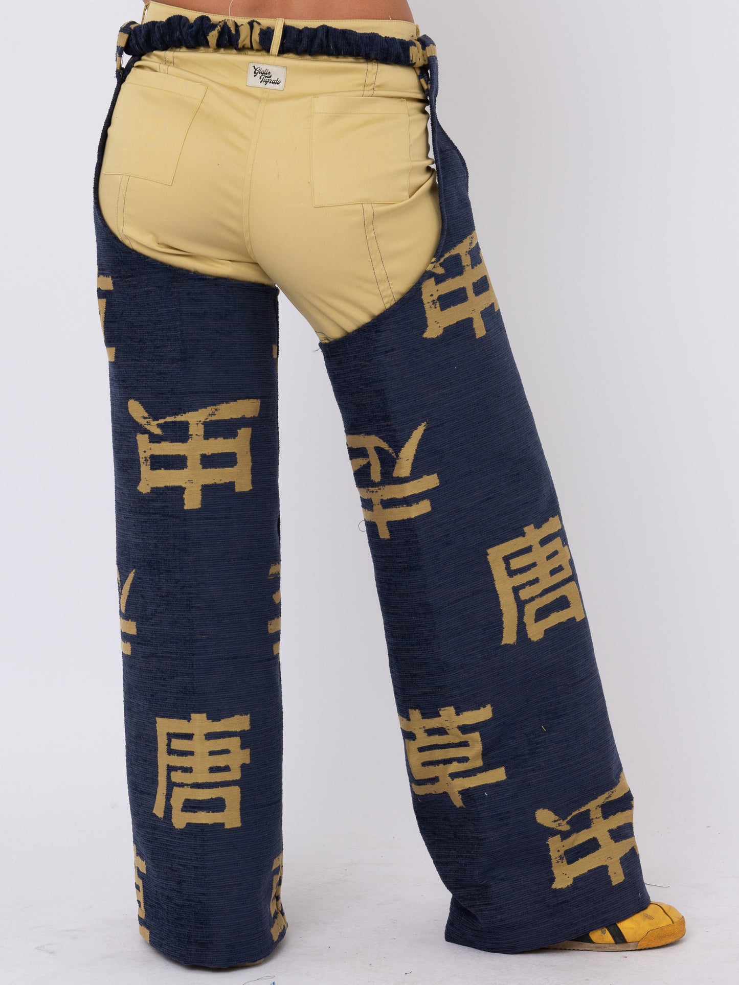 Lakota Chaps in Blue Jacquard