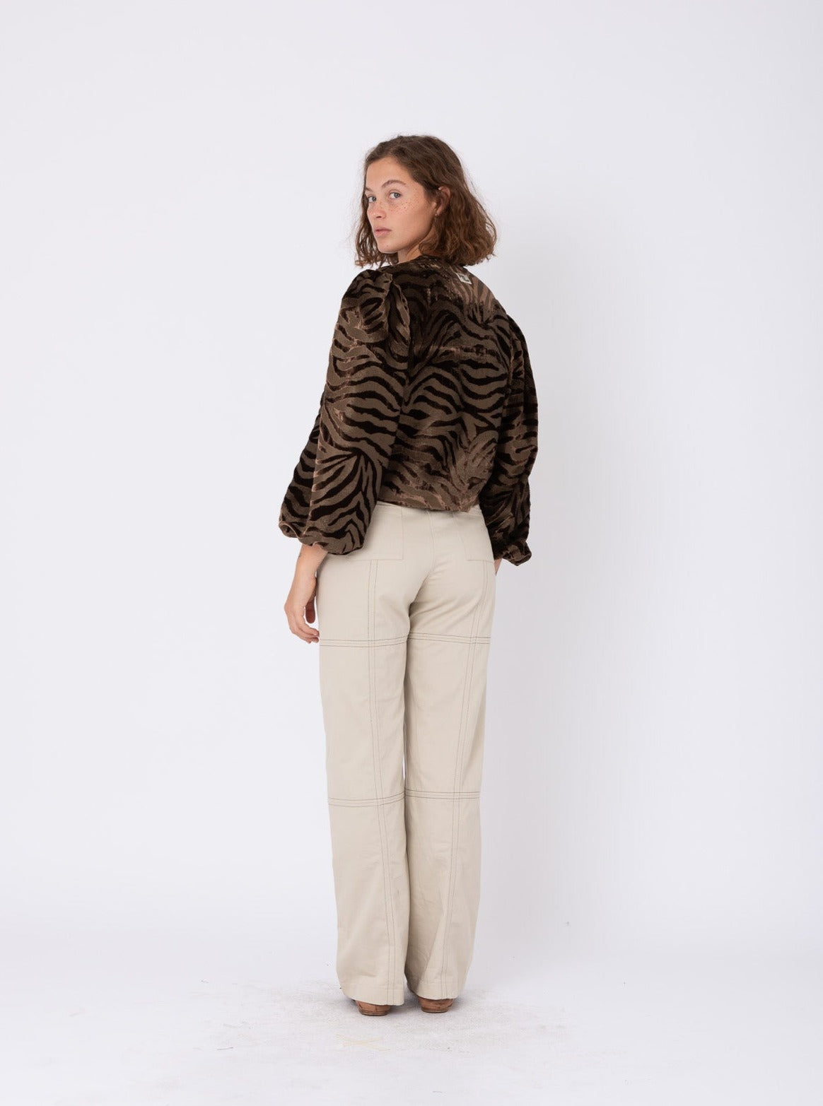Nuvola di Drago Jacket in Tiger Velvet