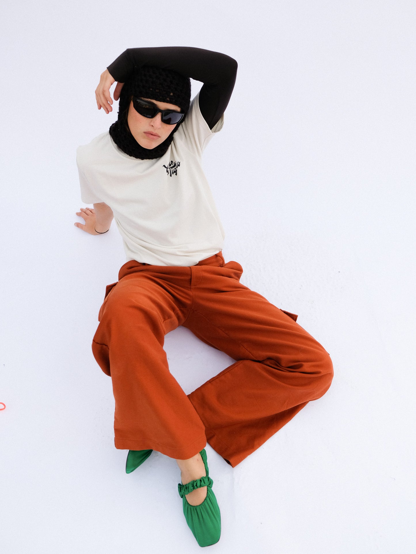Giglio X Tabbinis Balaclava in Black Wool