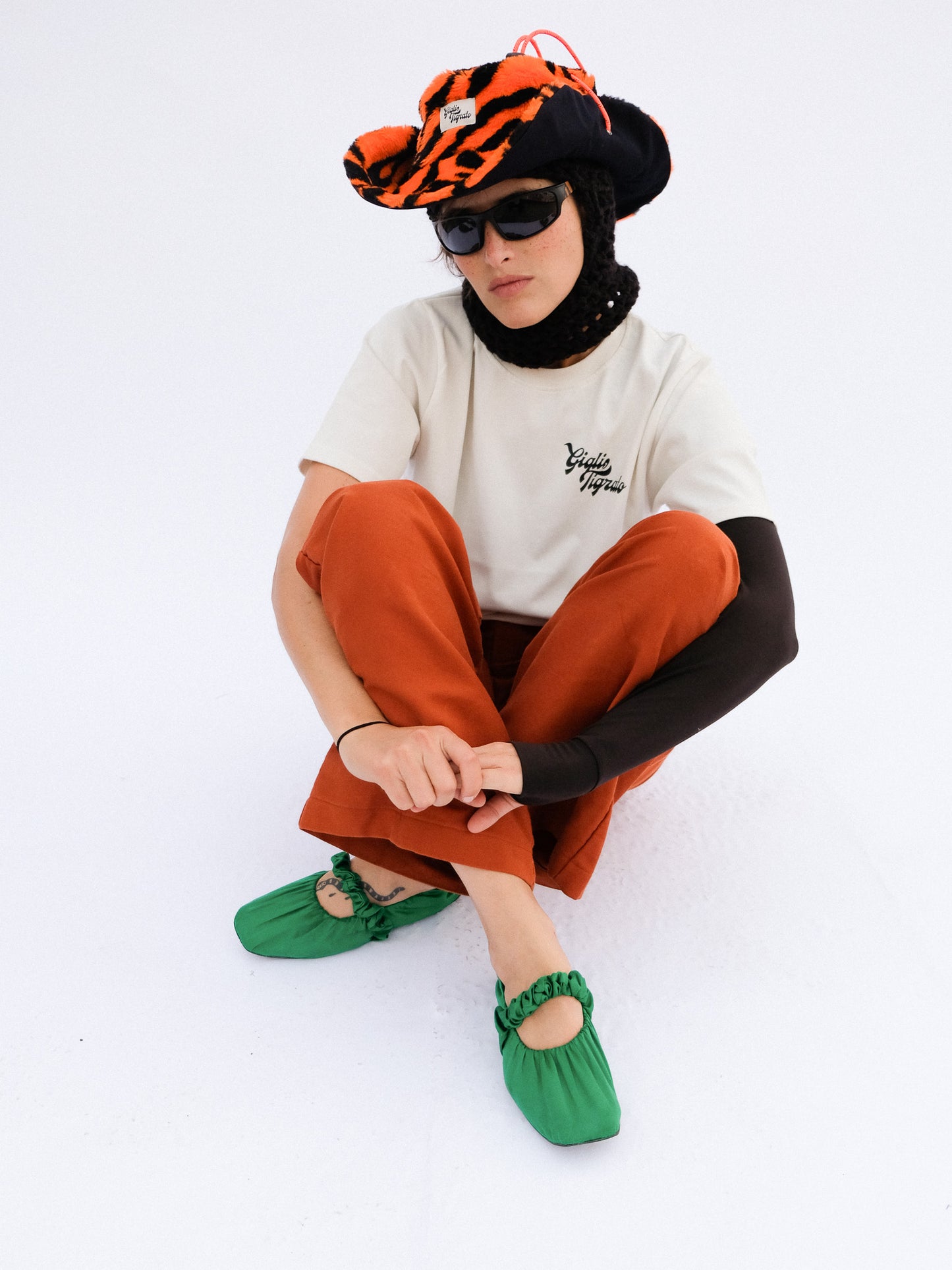 Giglio X Tabbinis Balaclava in Black Wool