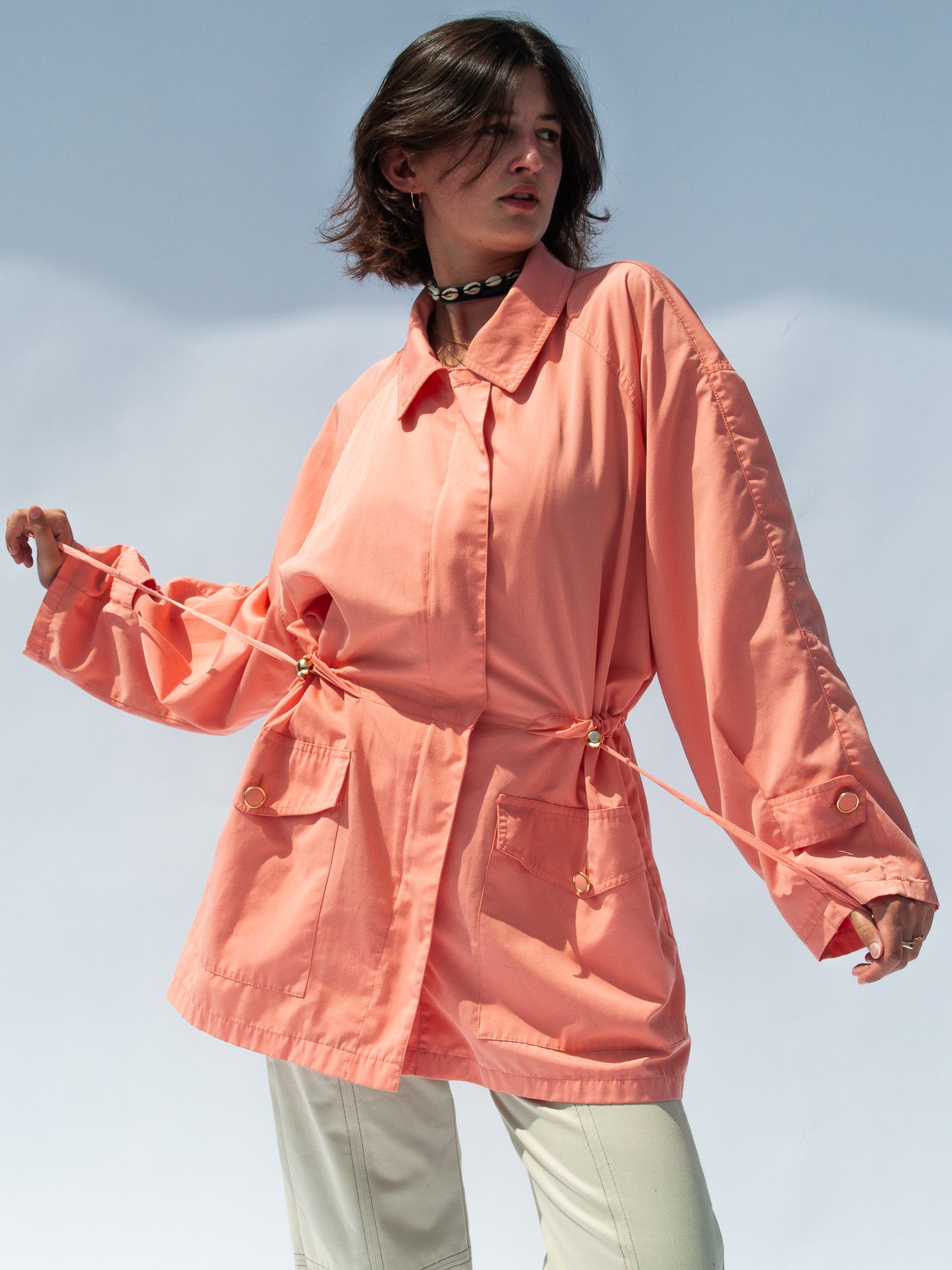 Giglio x Archetipo - Vintage Pink Printed Jacket