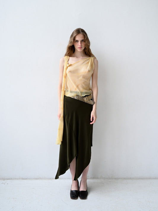 Item 26-0014 / Adriana Skirt I (Green)