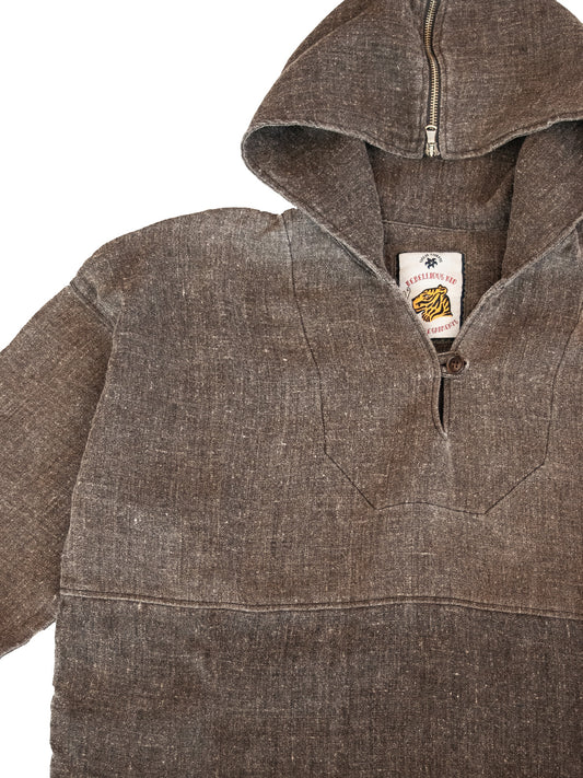 MENSWEAR VOL.1 - NORTHSENTINEL NAVY HOODIE BROWN