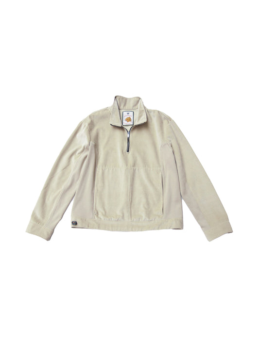 ANNAPURNA PULLOVER IN BEIGE CORDUROY