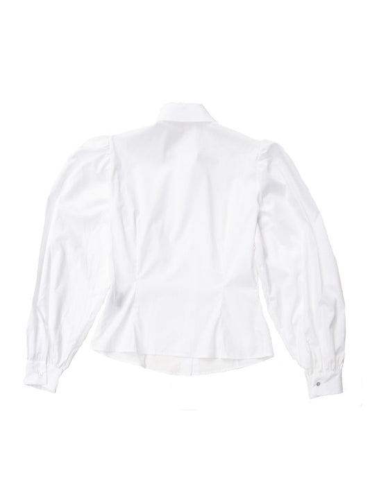CHANTILLY SHIRT IN WHITE COTTON