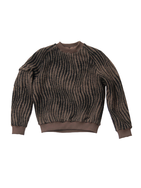 CHICAGO PULLOVER IN TIGER WOOL