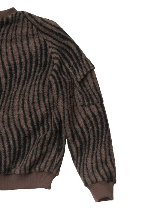 CHICAGO PULLOVER IN TIGER WOOL