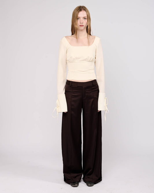 Item 26-0038 / Greta Trousers III (Chocolate)
