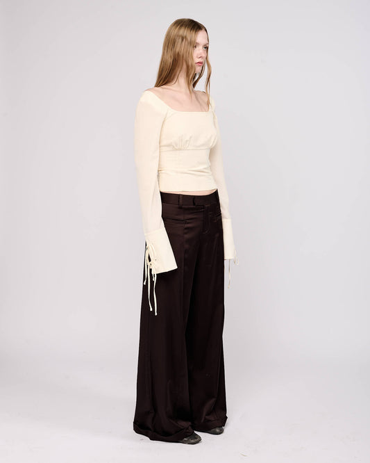 Item 26-0038 / Greta Trousers III (Chocolate)