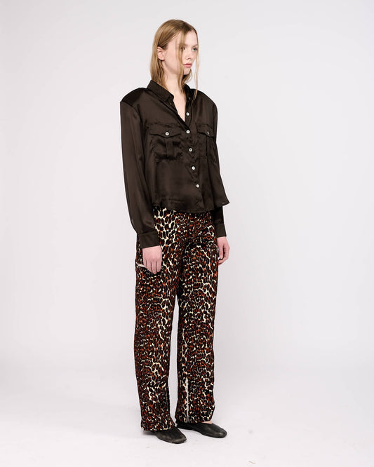 Item 26-0023 / Artemisia Shirt II (Brown)