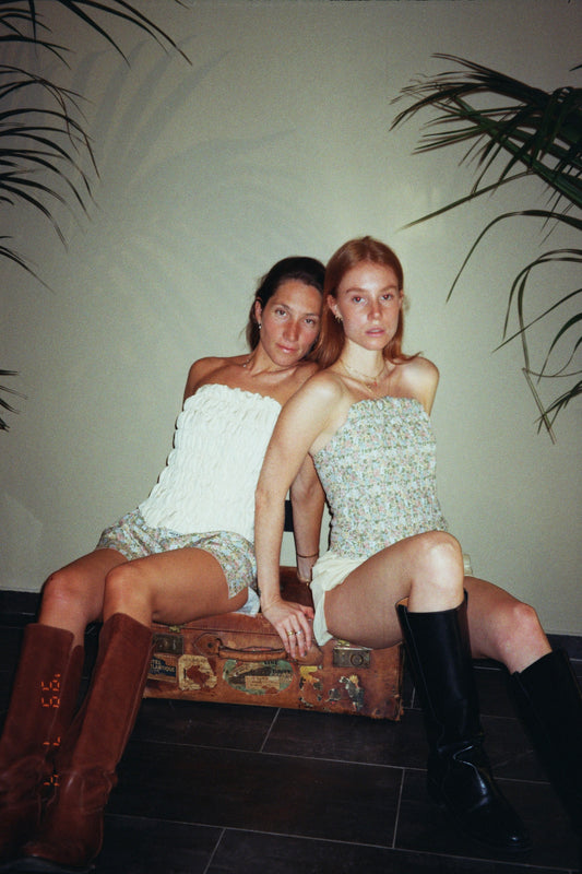 MILO TOP IN BLOOMY PINK COTTON