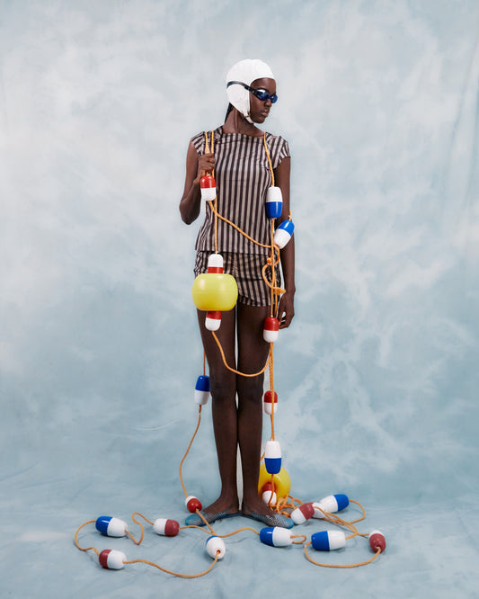 GUADALUPE STRIPED SHORTS