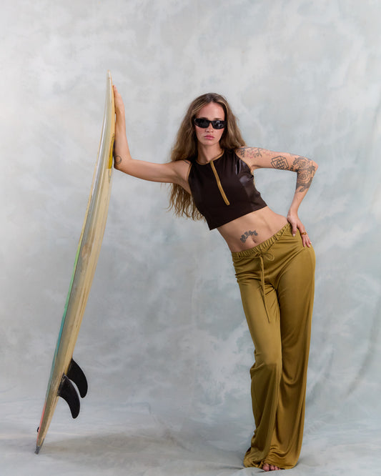 WUDANG PANTS OCRA VISCOSE