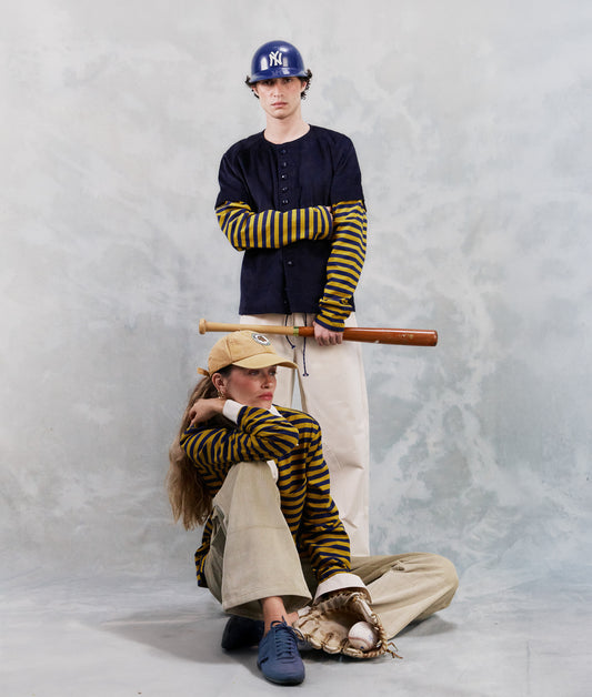 HARLEM TROUSERS IN WHITE COTTON