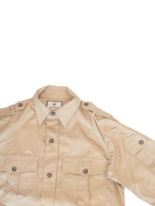 MENSWEAR VOL.1 - PIONIERE SAFARI SHIRT SAND by BRI