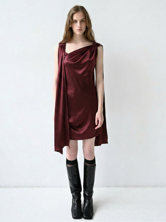 Item 26-0017 / Marylin Dress II (Burgundy)