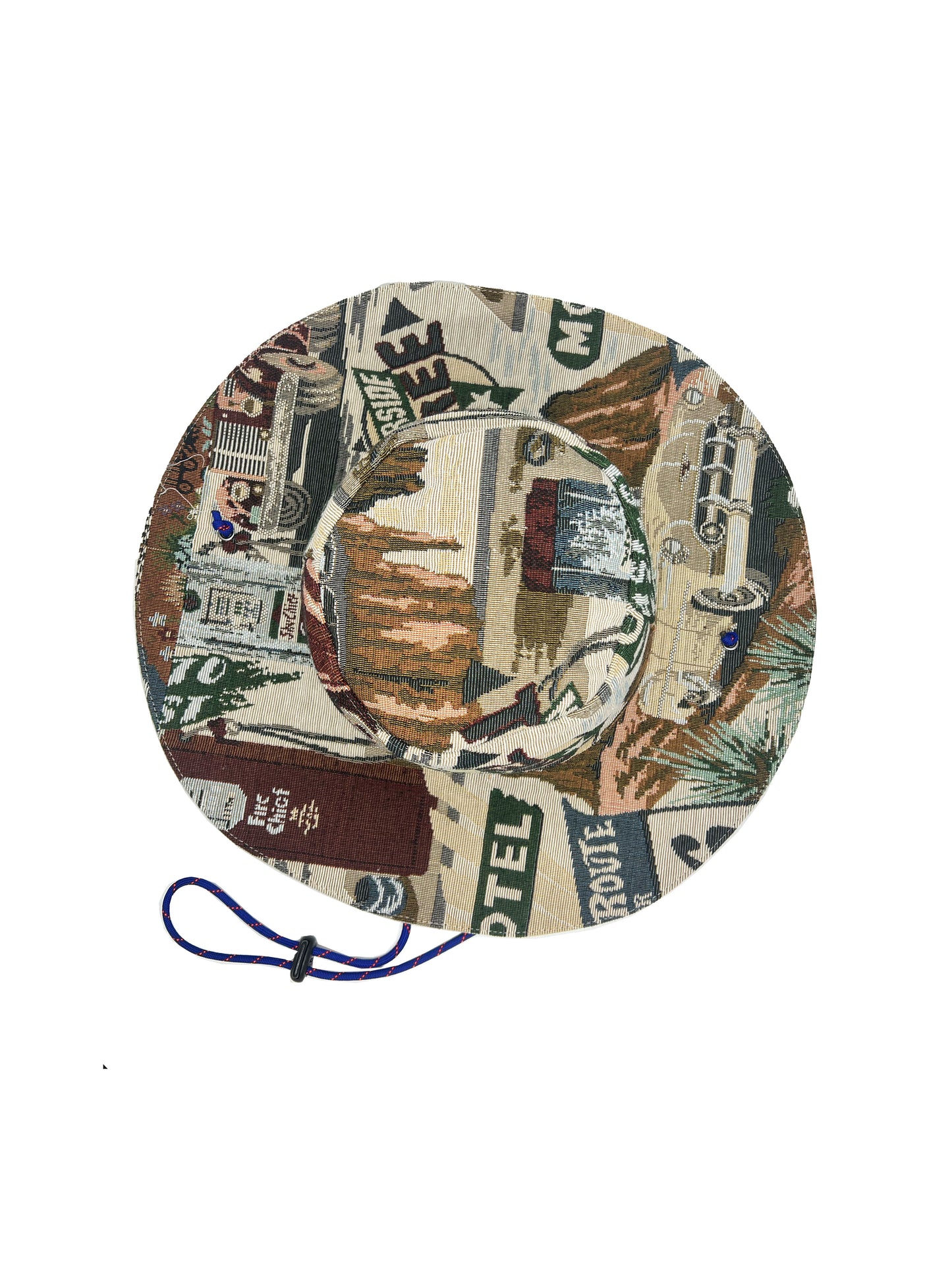 Cowboy Hat in Vintage Motors Canvas