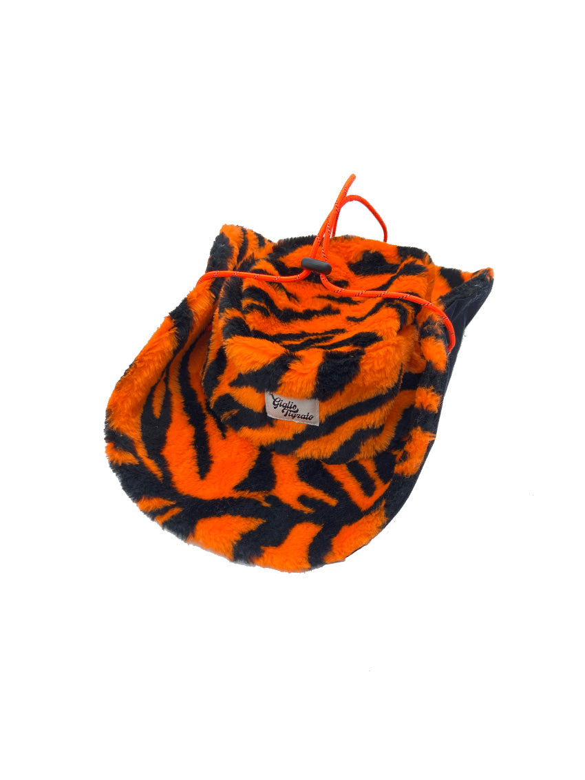 Cowboy Hat in Fluo Tiger Fur