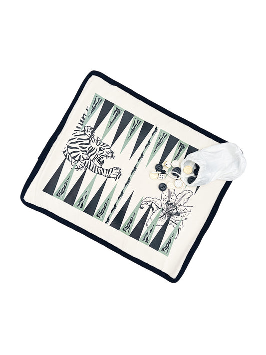 Backgammon, front view, travel, unique, game