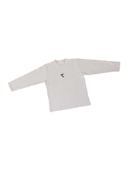 WAFFLE T-SHIRT EMBROIDERED BEE