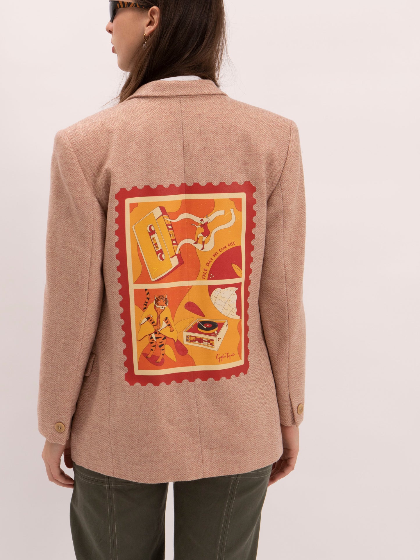 Vintage Blazer w/ the Dance Stamp