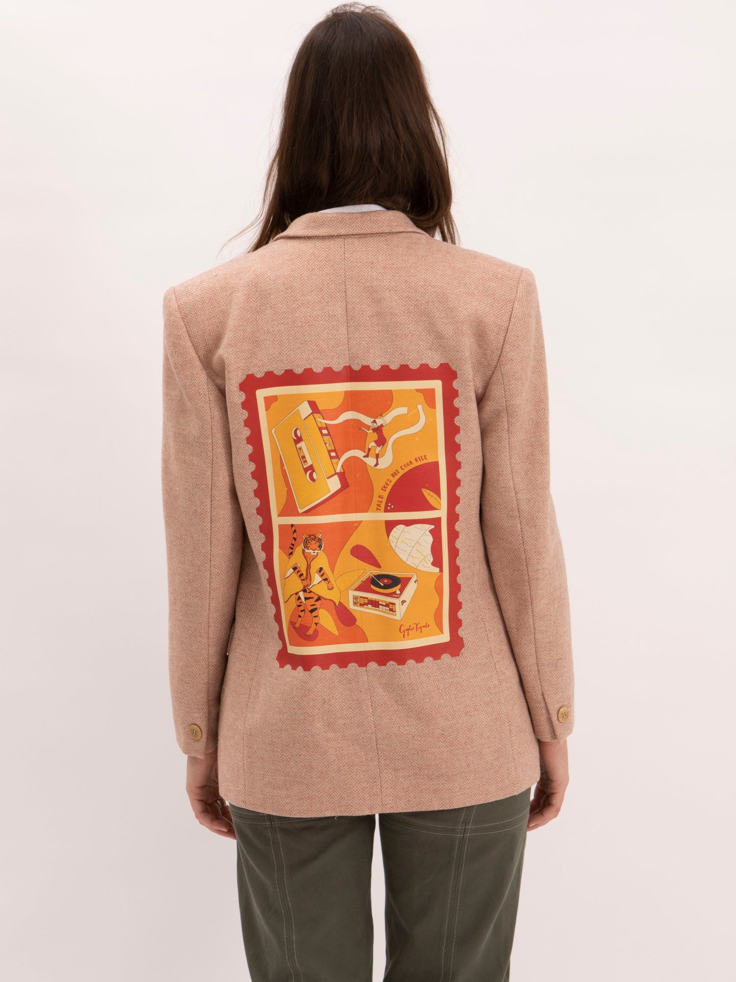 Vintage Blazer w/ the Dance Stamp