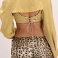 Bralette, back view, double-face, corset, luxury textiles