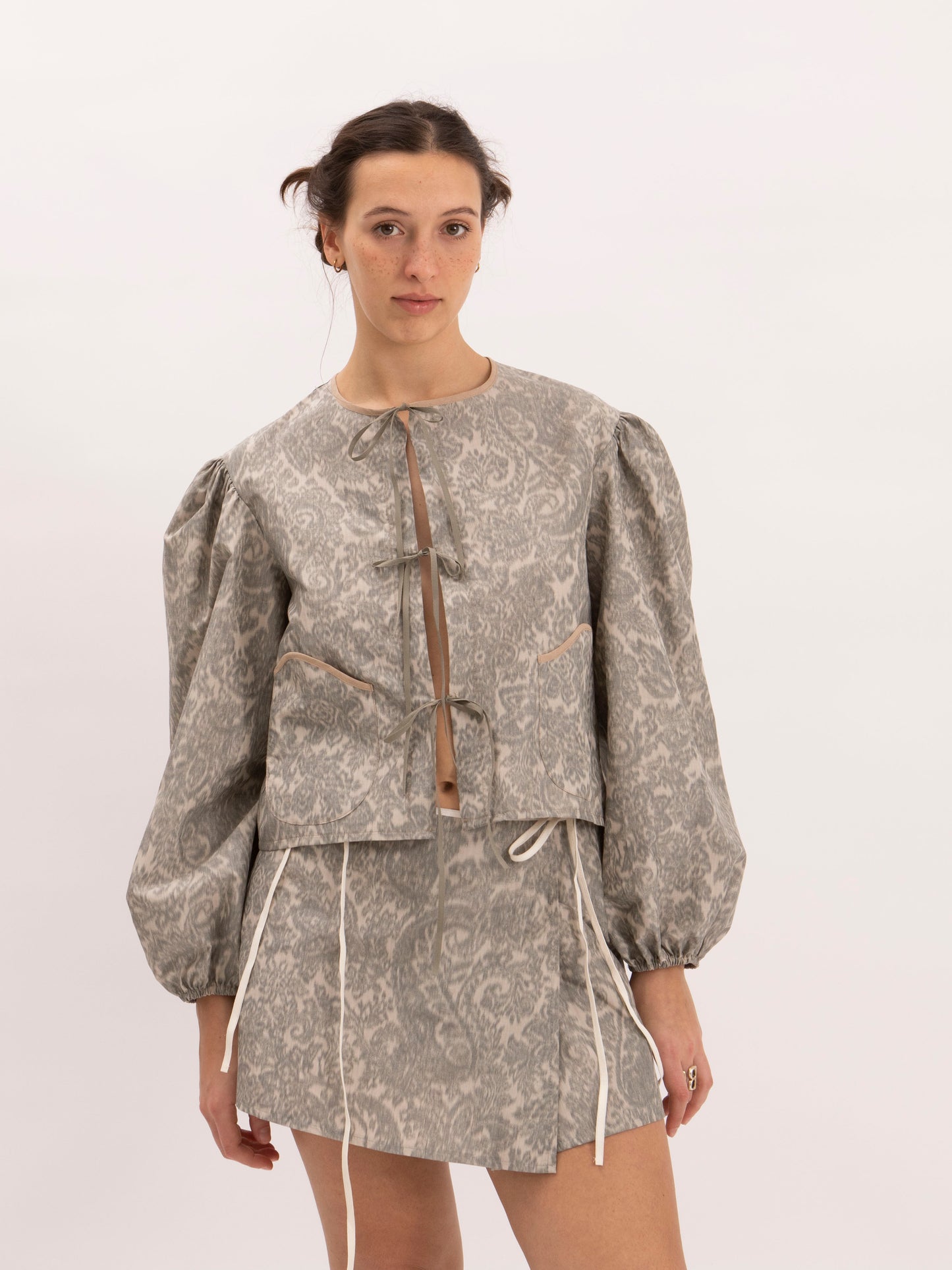Nuvola di Drago Jacket in Paisley Silk