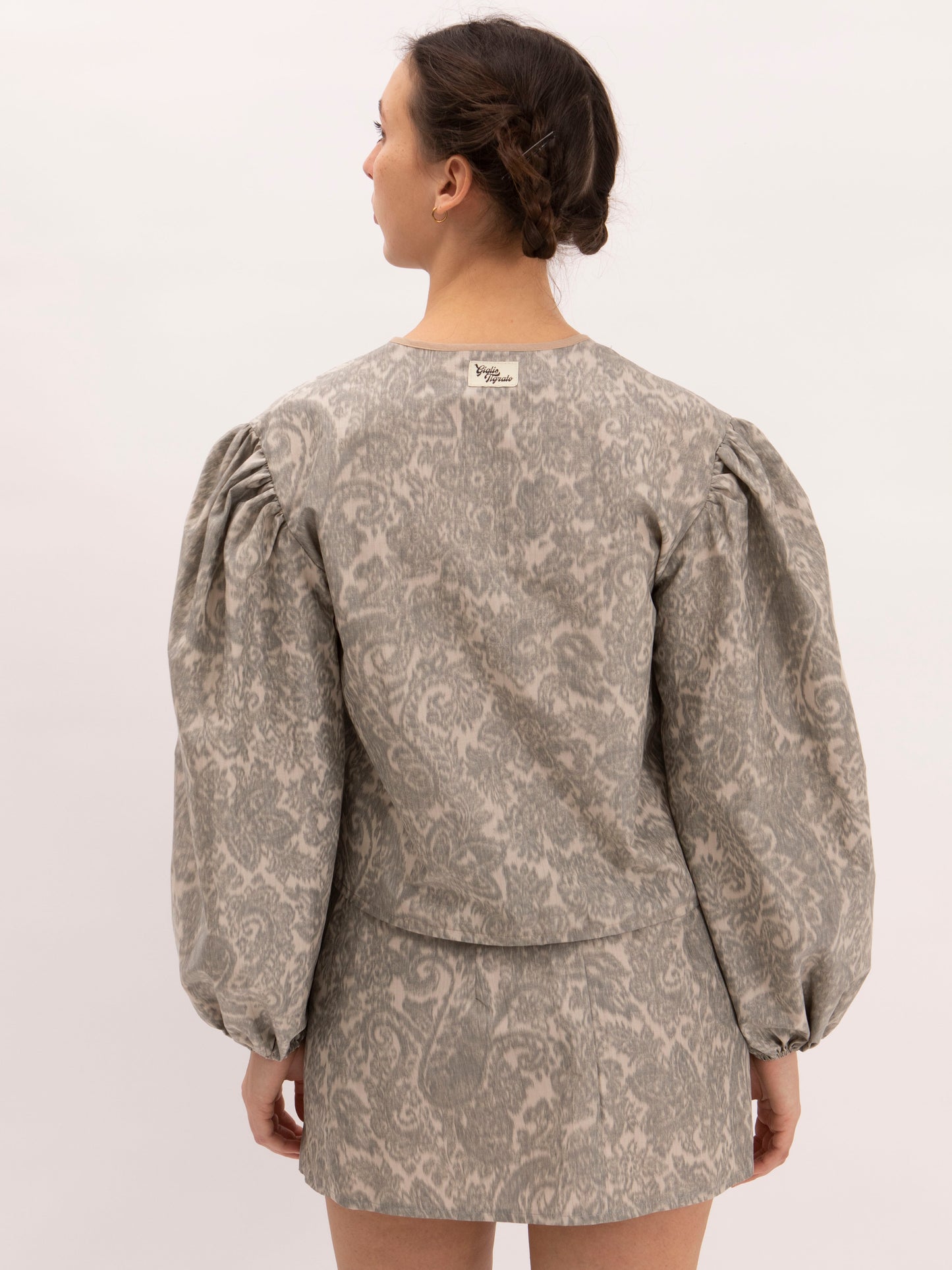 Nuvola di Drago Jacket in Paisley Silk