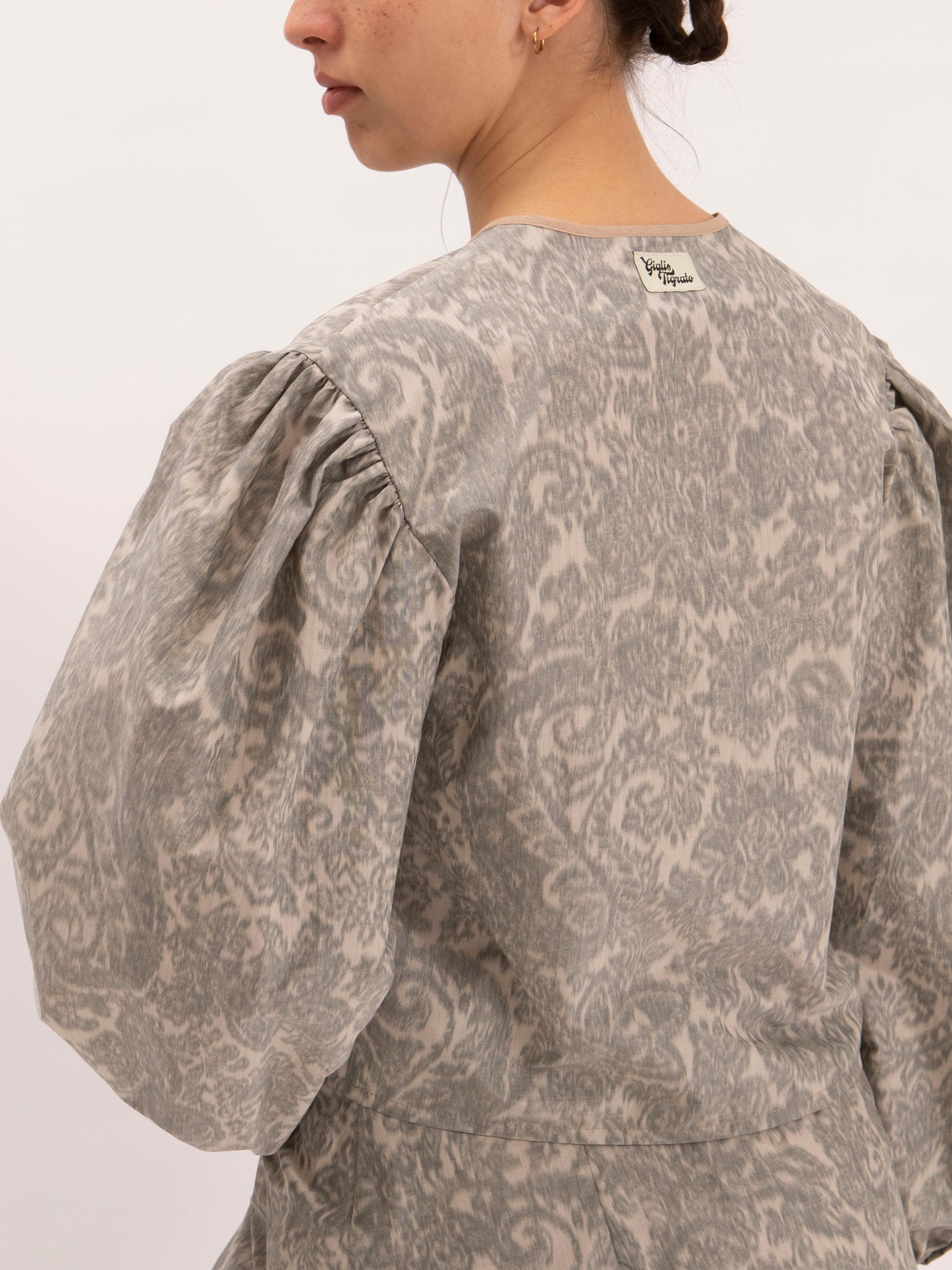 Nuvola di Drago Jacket in Paisley Silk