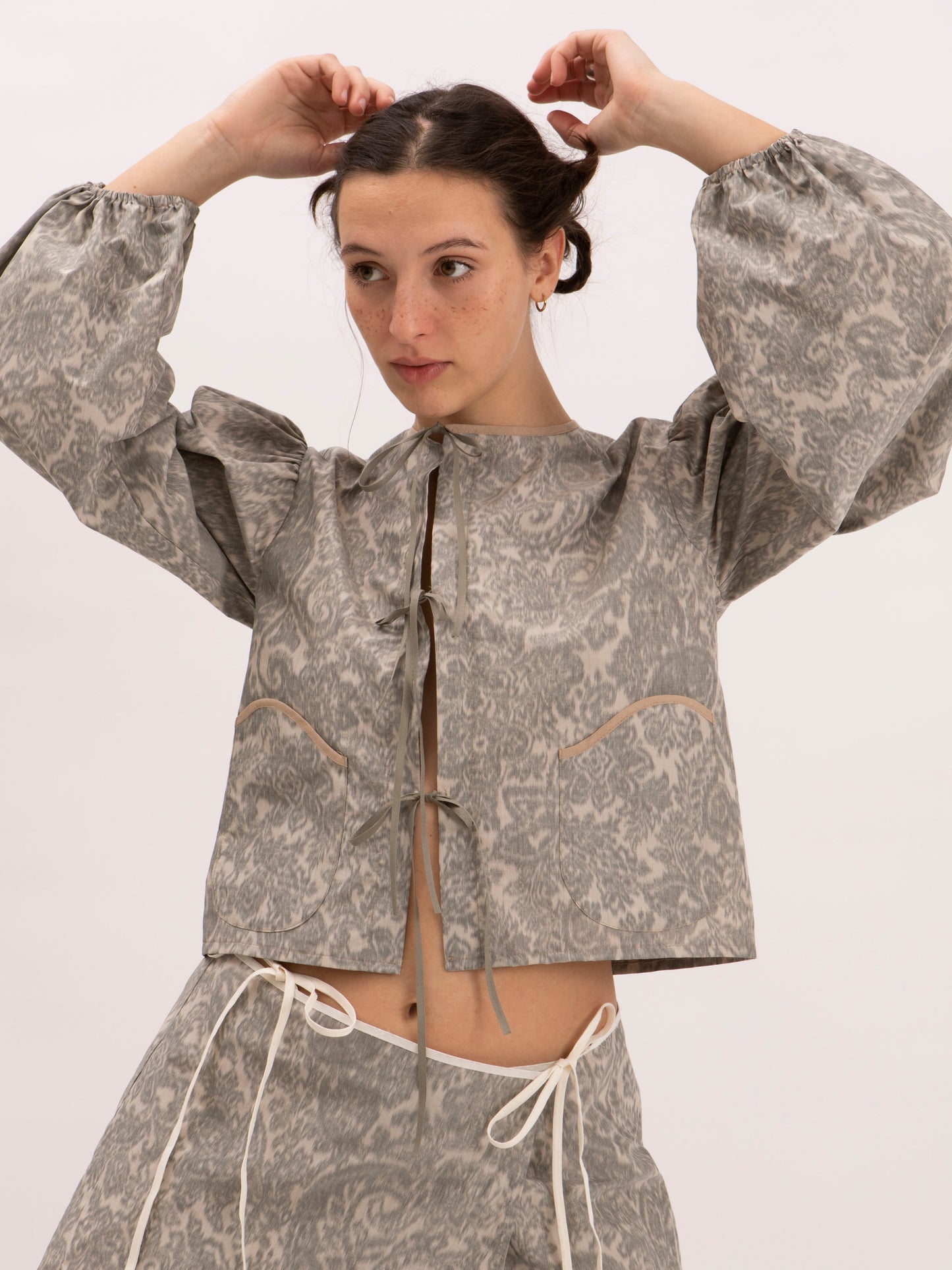 Nuvola di Drago Jacket in Paisley Silk